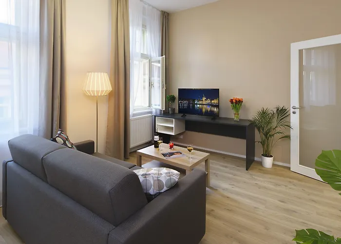Lejlighedshotel Downtown Jugoslavska Prag